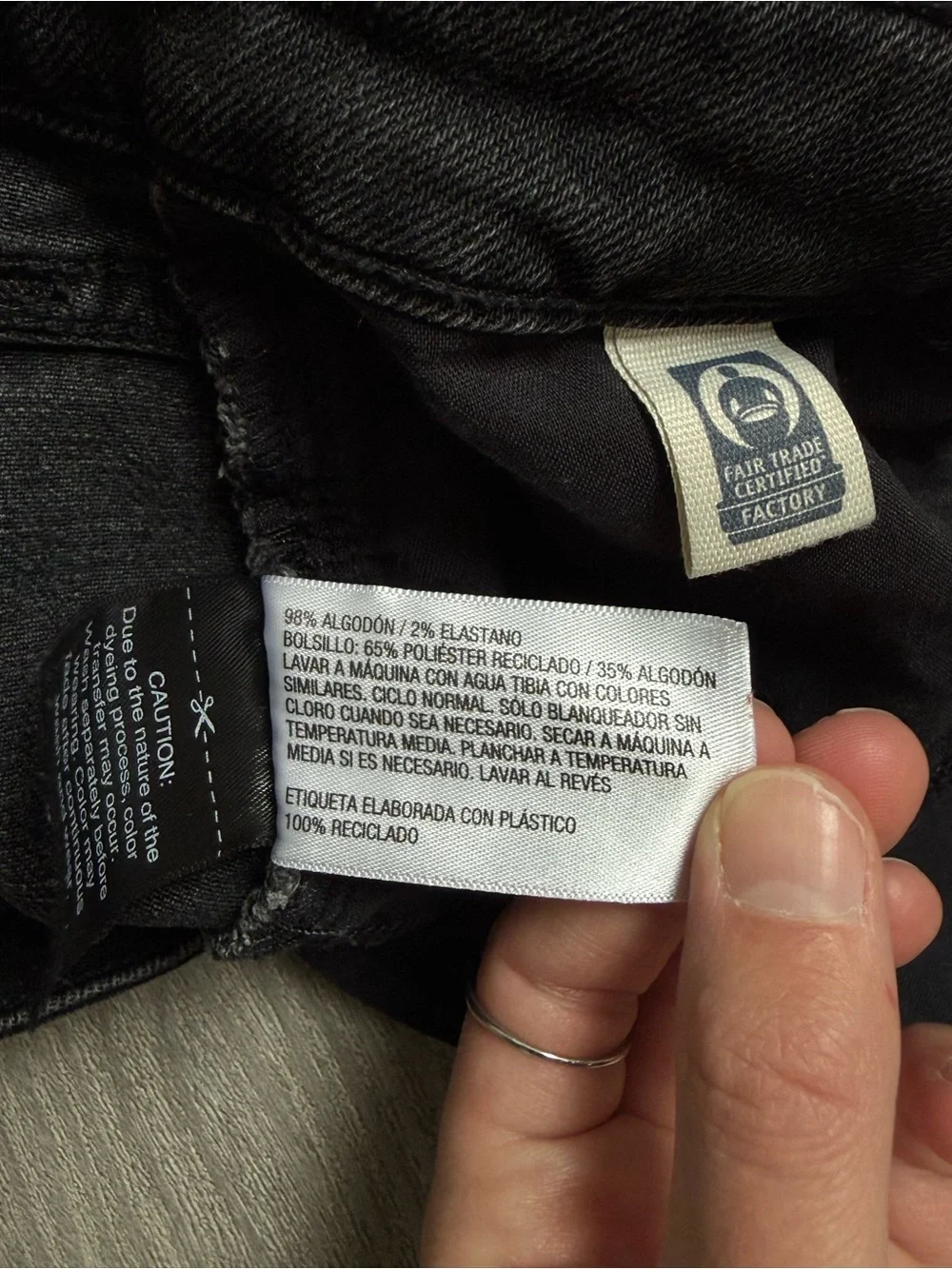 wild fable Black Rolled-Hem Denim Shorts - Picture 6 of 9